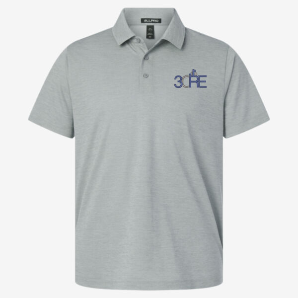   - Men's Pro-Lock Performance Mélange Polo Thumbnail