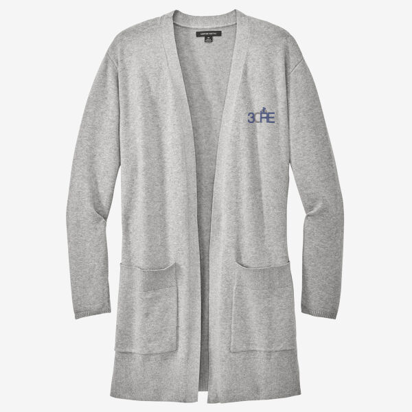   - Women's Open Front Cardigan Sweater Thumbnail