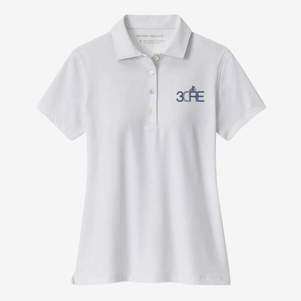   -  Women's Short Sleeve Button Polo Thumbnail