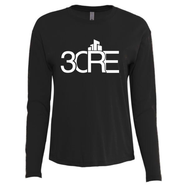   - Women's Cotton Relaxed Long Sleeve T-Shirt Thumbnail