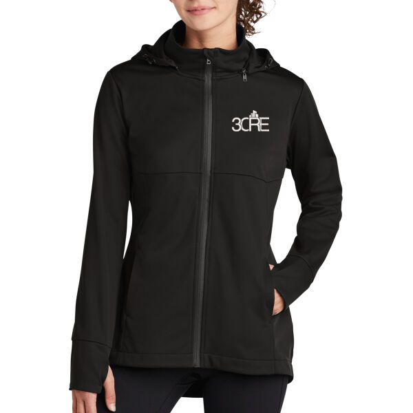   - Women's Hooded Soft Shell Jacket Thumbnail