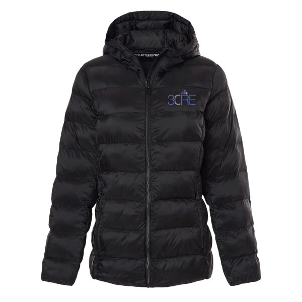   - Women's Lightweight Poly-filled Hooded Puffer Jacket Thumbnail